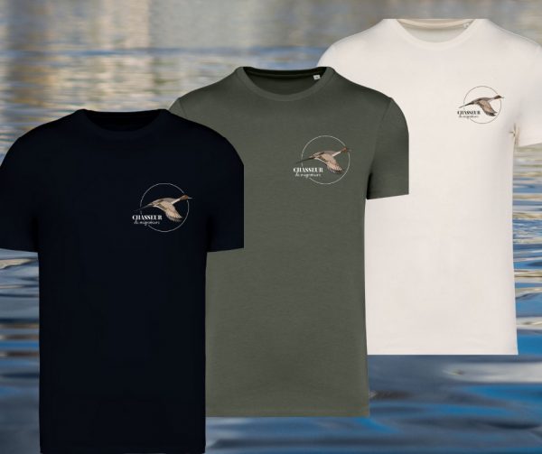 Tee-Shirt Chasseur de Migrateurs logo coeur