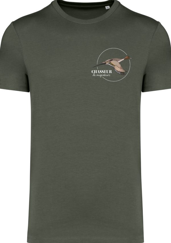 Tee-Shirt Chasseur de Migrateurs logo coeur – Image 3